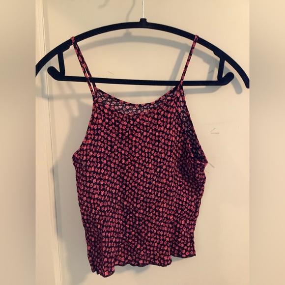 NWT Rouched Crop Top - Picture 2 of 2
